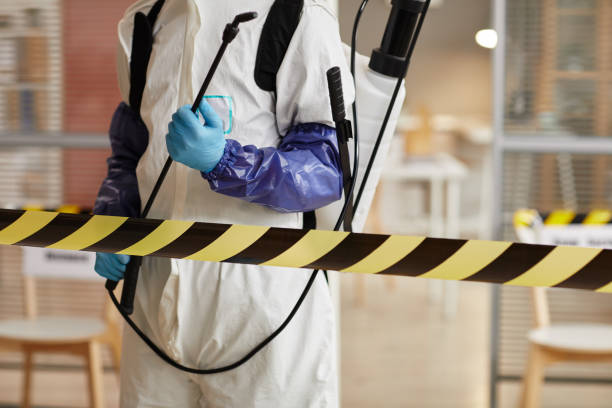 Professional Unattended Death Cleanup technician working in Folsom, PA